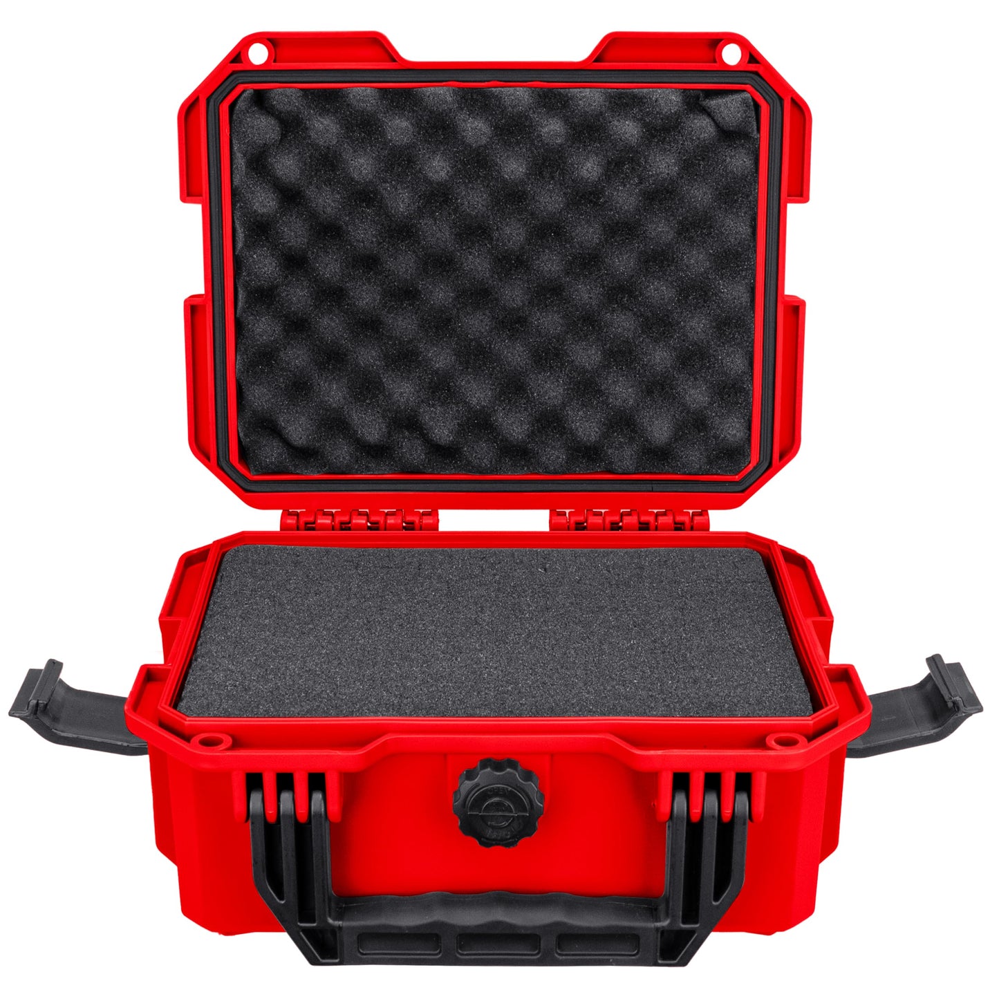 Eylar 11.8" Intact Series Compact Hard Camera Case, Lightweight and Durable Stacker Design with Foam (Red)