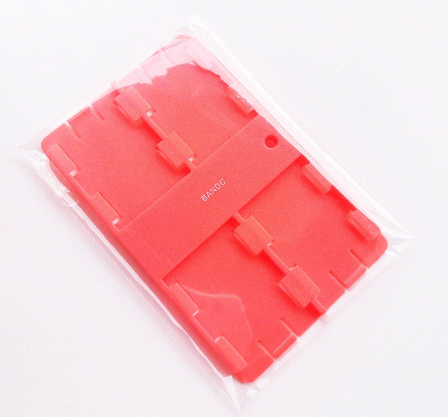 Bandc 2pcs Red Sd/sdhc/sdxc Card Storage Holder Case (Memory Card Not Included)