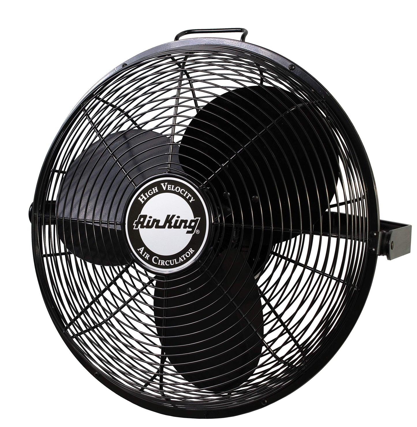 Air King 18-Inch 1/6 HP Industrial Grade High Velocity Multi Mount Fan with 3-Speeds, Pivoting Fan Head, Durable Powder-Coated Steel Blades