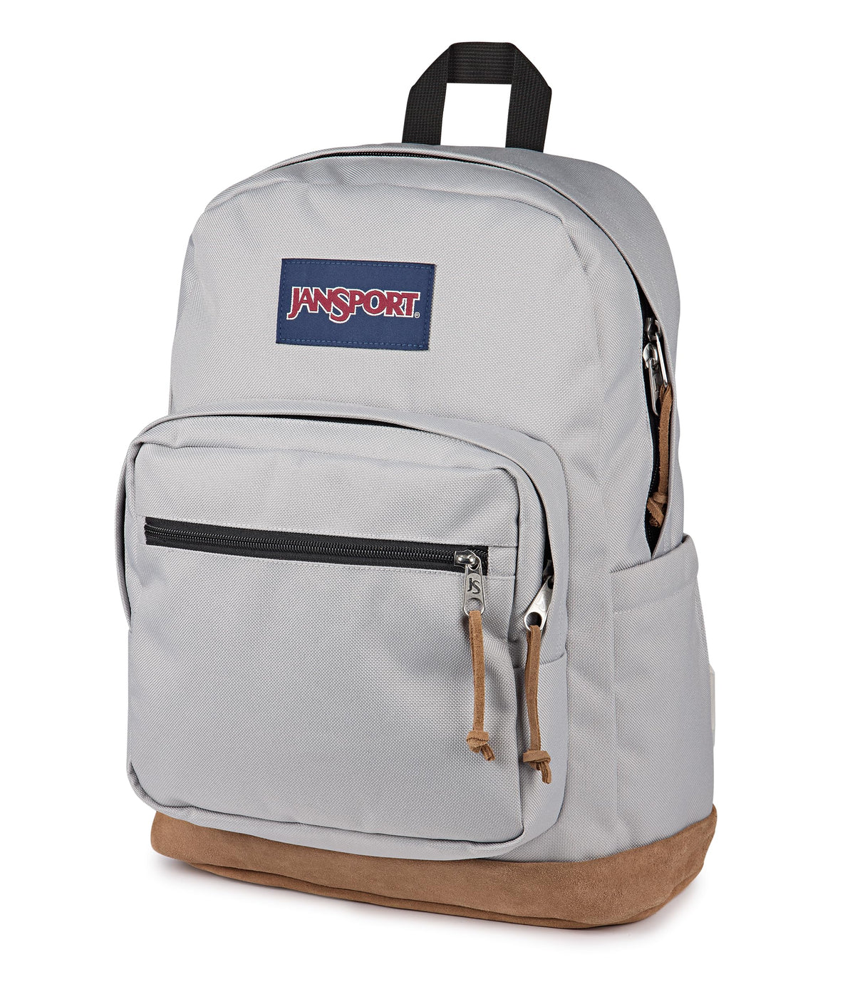 JanSport Right Pack Backpack - Durable Daypack with Padded 15 Laptop Sleeve, Spacious Main Compartment & Integrated Water Bottle Pocket - Grounded