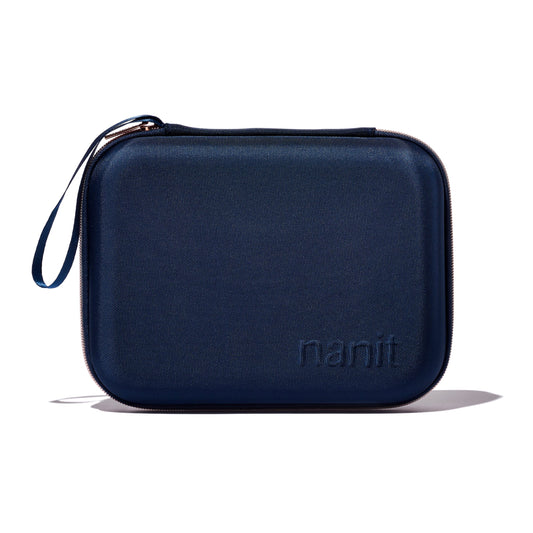 Nanit Travel Case - Protective Hard Shell Carrying Case for Nanit Pro Baby Monitor and Multi-Stand Travel Accessory, Blue