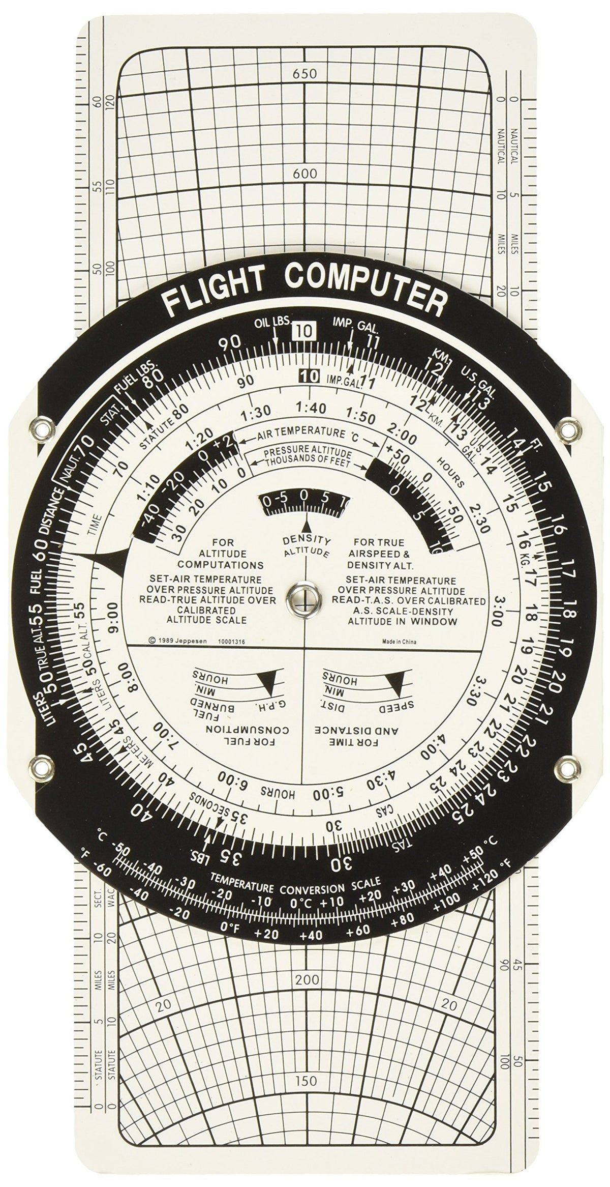Jeppesen Student Flight Computer (CSG) JS514101