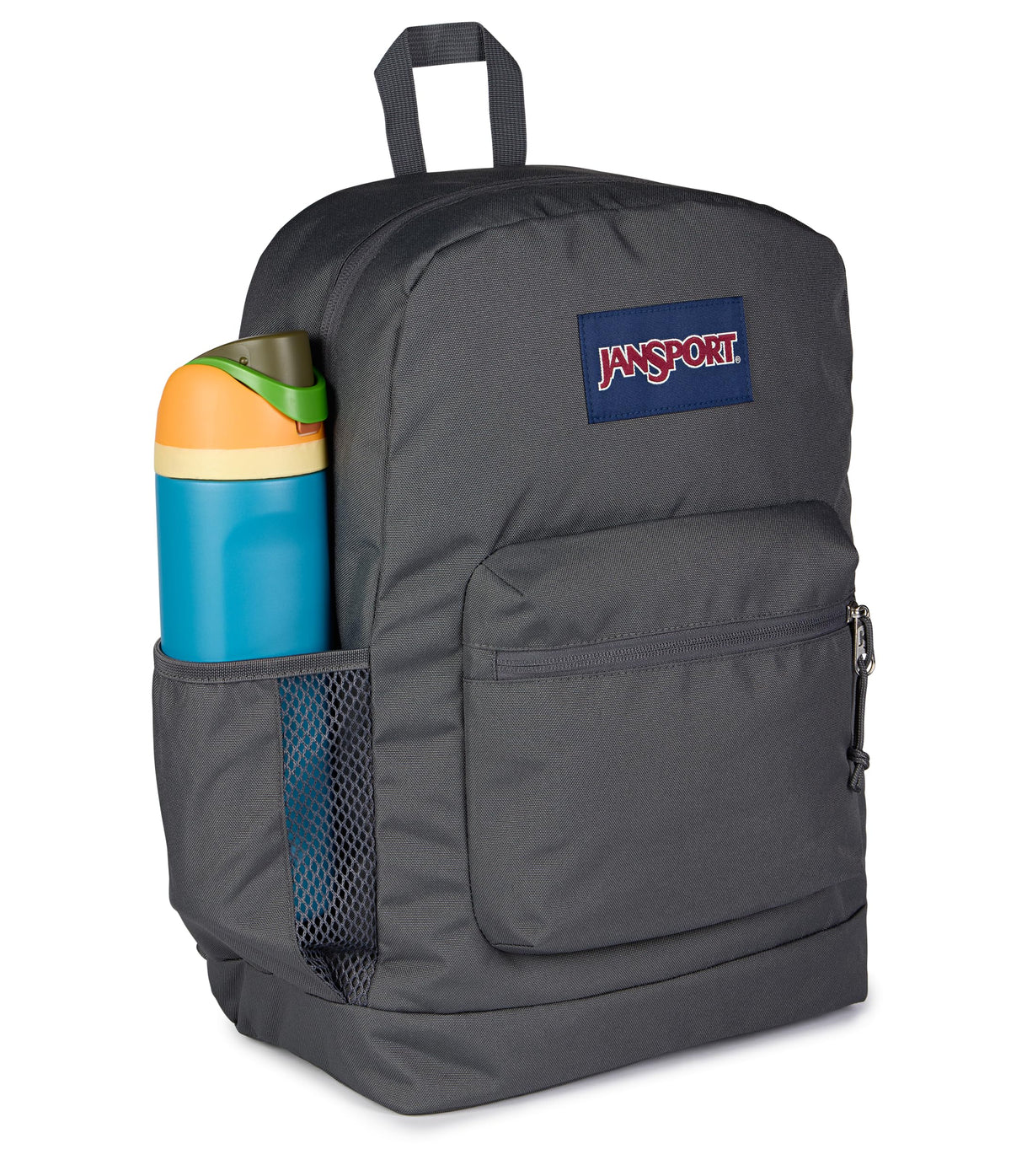 JanSport 26L Cross Town Plus Backpack, Smokey Grit