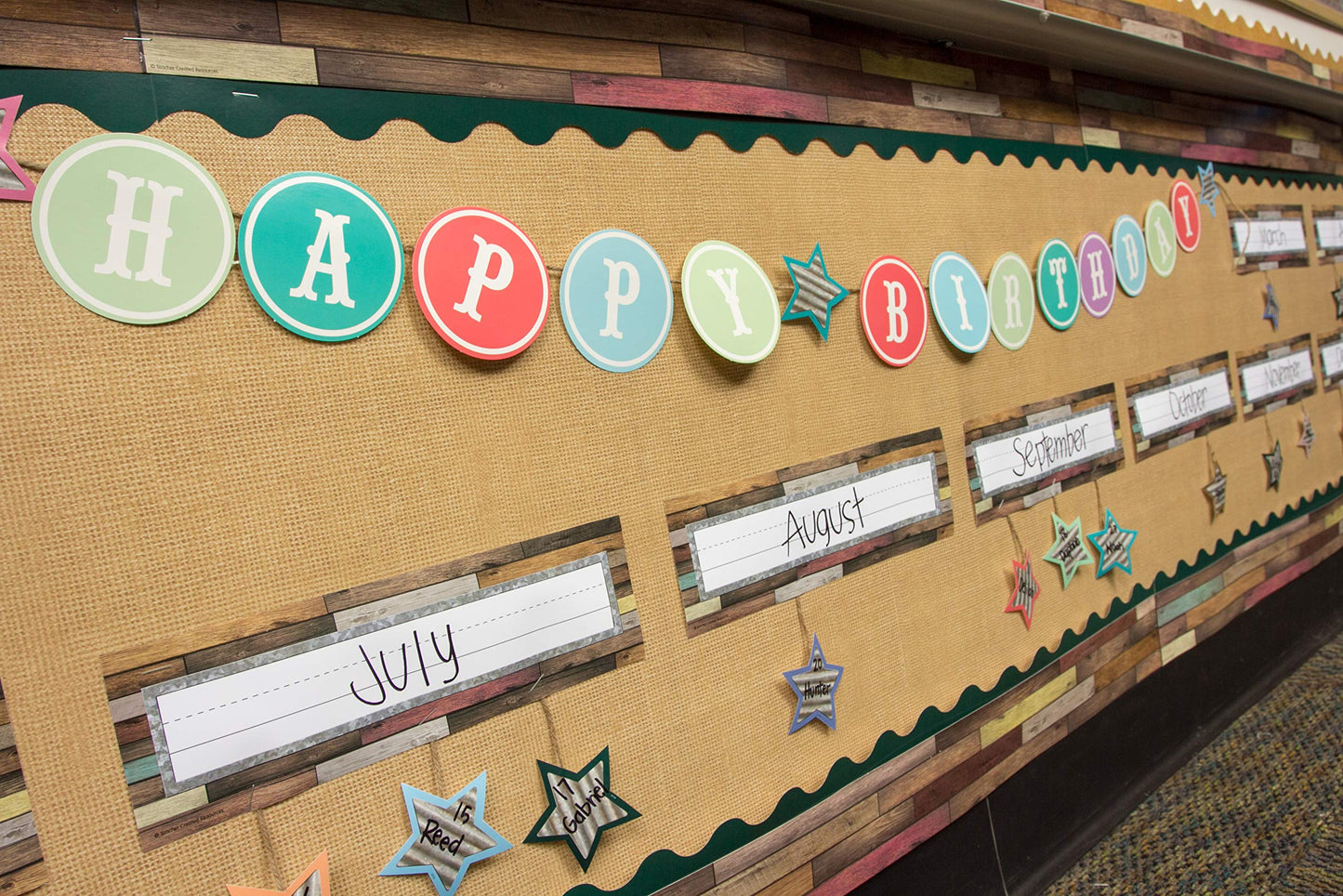 Teacher Created Resources Burlap Better Than Paper Bulletin Board Roll (77365)