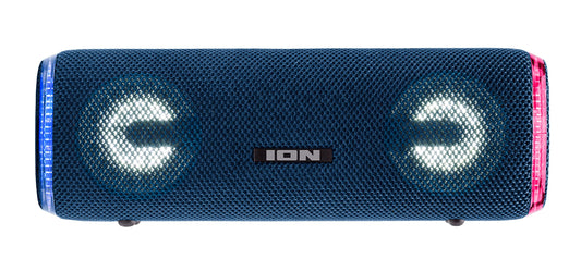 ION Audio Slam Jam - IPX7 Waterproof Bluetooth Speaker with Microphone, Rechargeable Battery, 15 Drum Sounds, Aux Input and USB Charge Port, midnight
