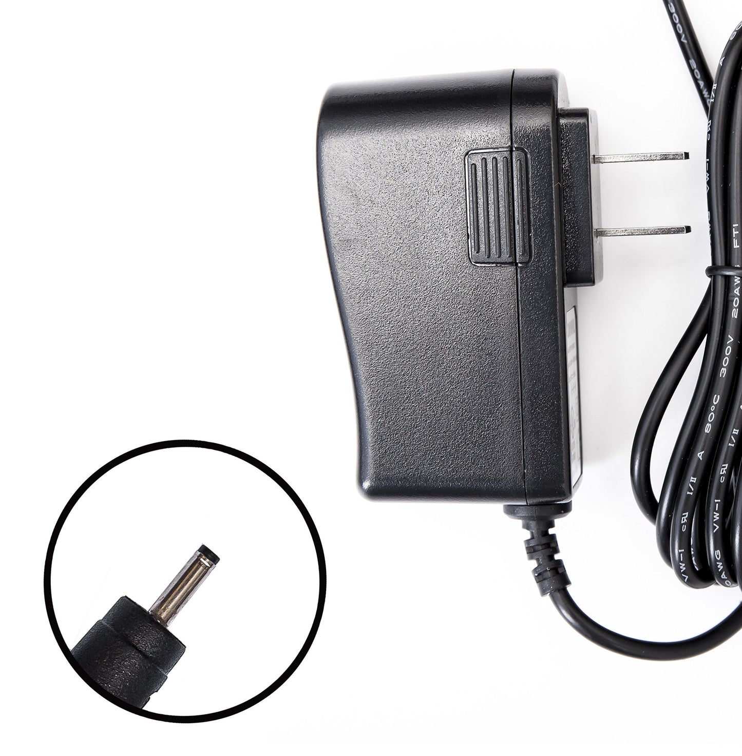 Omnihil 8 Feet AC /DC Power Adapter Compatible with RCA DHT235C 3.5 LED Digital TV (Model # 32301E-00124AA)