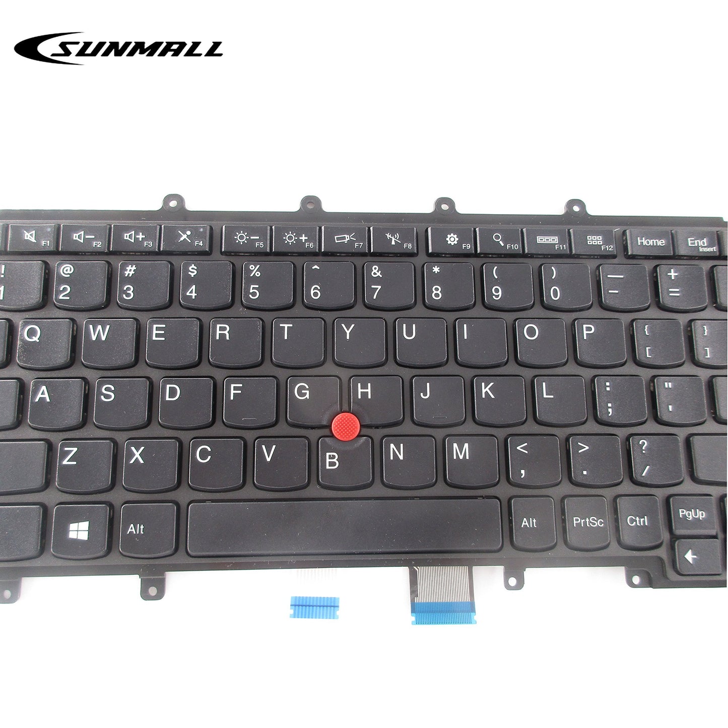 SUNMALL Keyboard Replacement Compatible with Lenovo thinkpad X230S X240 X240S X240I X250 X260 X270 Series Laptop Black US Layout