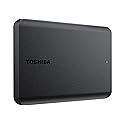 Toshiba Canvio Basics 1TB Portable External Hard Drive USB 3.0, Black - HDTB510XK3AA