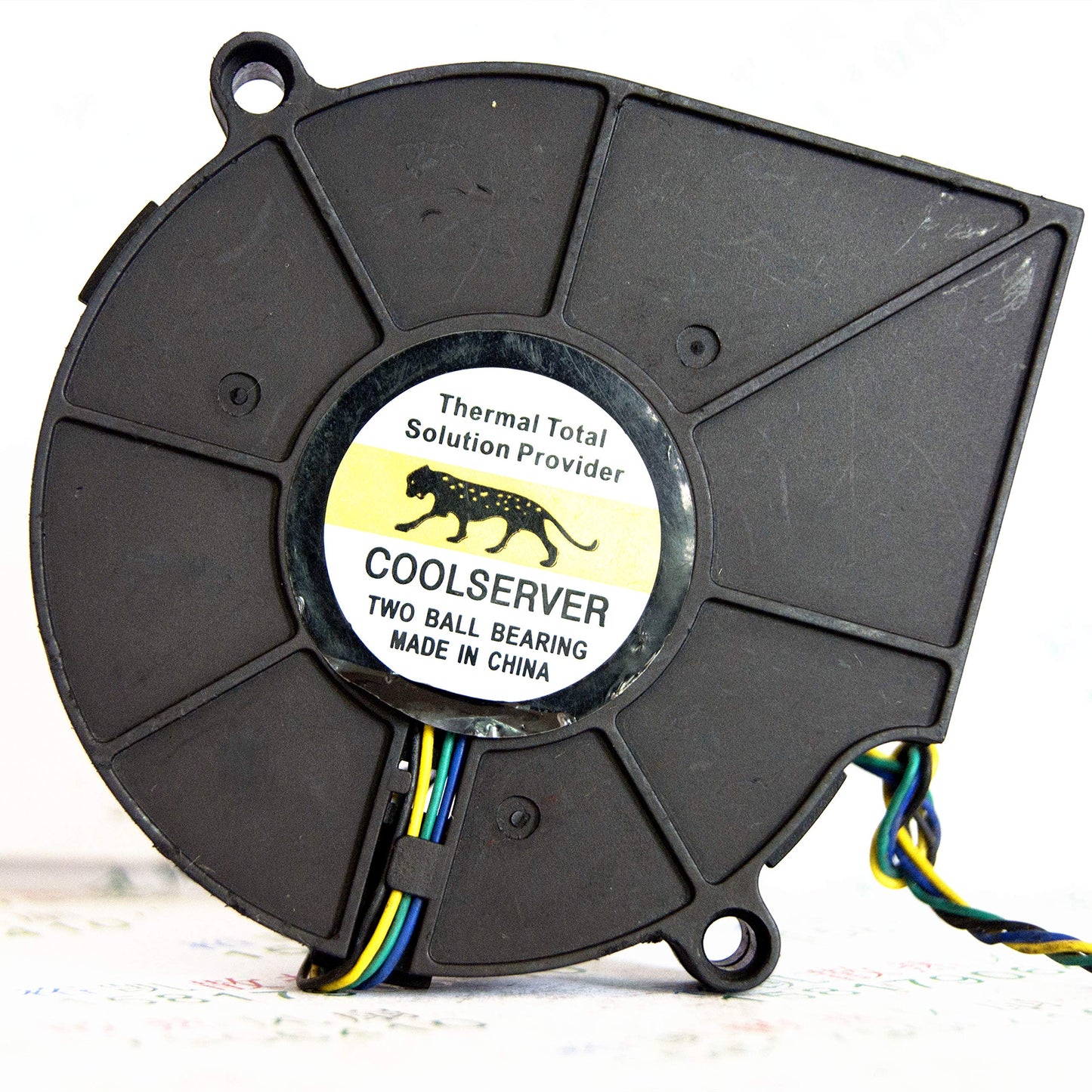 for EVERFLOW B127515BU 12V 0.80A 7515 4-Wire CPU Cooling Fan