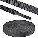Sonoreboom 2 in 1 Heat Shrink Braided Sleeving Fabric Tubing-Ideal fit Irregular Shape Hose/Cable/Wire (3/8"(10mm), 22FT)