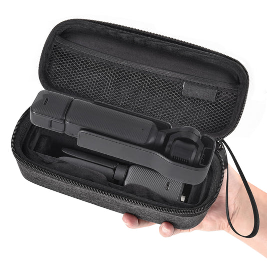 STARTRC PHOTO Dual Layer Carrying Case for DJI Osmo Pocket 3/for Xtra Muse, Portable LightWeight Hard Storage Bag with Wrist Strap Handbag for DJI