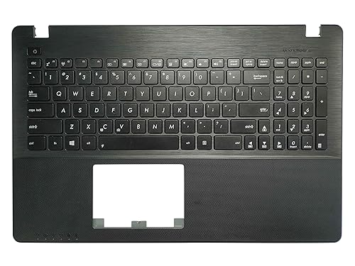 Laptop Replacement Keyboard Compatible for ASUS X552C X552CA X552CL X552E X552EA X552EP X552V X552VL X552W X552WE X552WA US Layout with Plamrest Upper