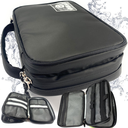 Enthusiast Gear Waterproof Electronics Organizer - Durable Travel Case for Cords, Chargers, and Gadgets - Compact, Lightweight, and Perfect for