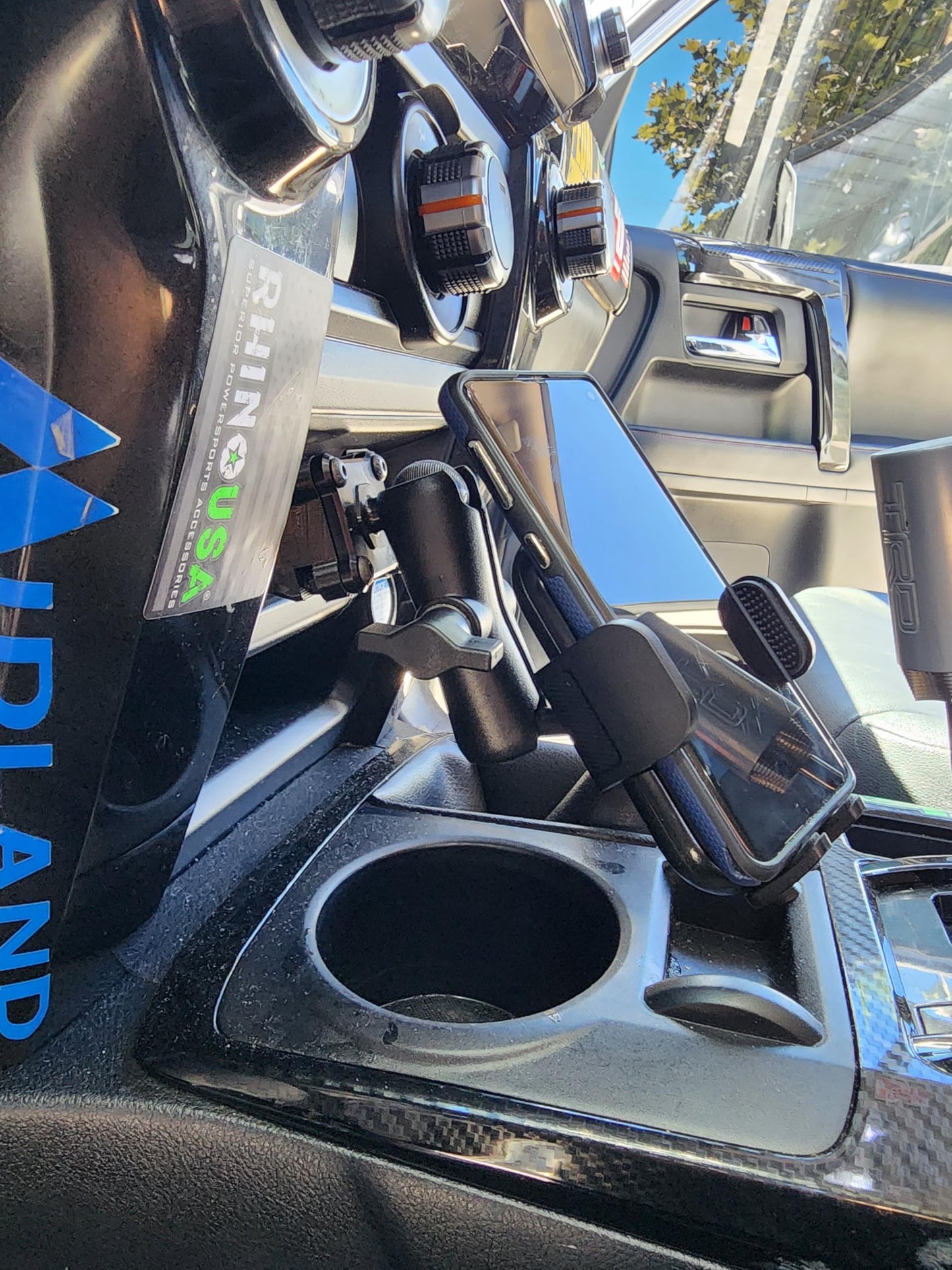 The Original Stubby Smash Phone Mount Kit w/Basic Phone Holder for 5th Gen 4Runners | 1" RAM Compatible Ball Mount for Dashboard Cubby | 5th