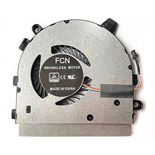 Fleshy Leaf CPU Cooling Fan Replacement for Dell Inspiron (13-7390 2-in-1) (13-7391 2-in-1) I7391-7520BLK I7391-5537SLV 2in1 Series 023.100GI.0011