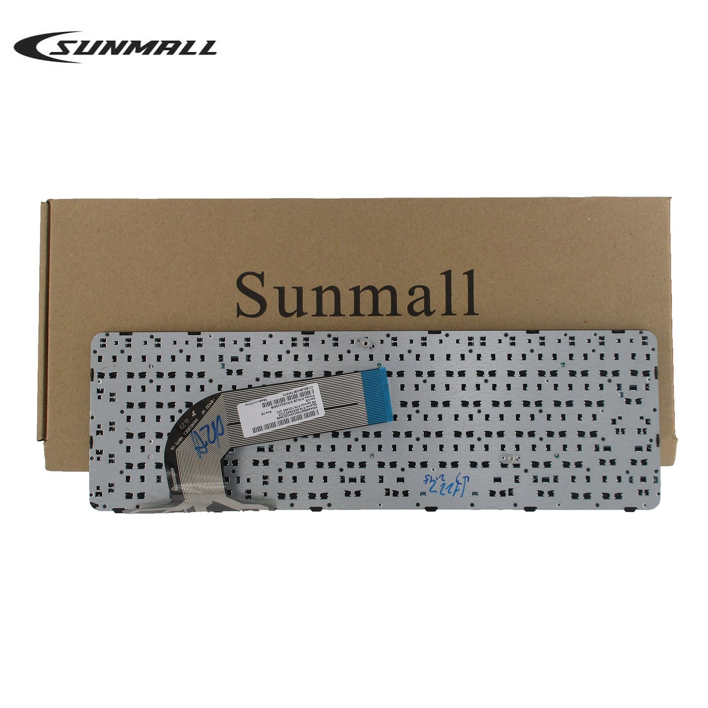 SUNMALL Keyboard Replacement with Frame Compatible with HP Pavilion 17-E 17-E000 17-e100 Serries Laptop Black US Layout