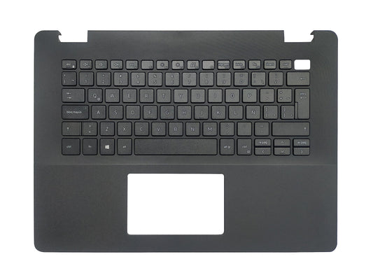 Laptop Keyboard Compatible for Dell Vostro V3400 V3405 3400 3405 0TV7CN Latin Layout Black with Palmrest Upper Cover Case Shell No Backlit