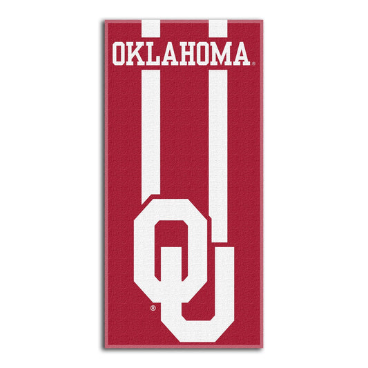 Northwest NCAA Oklahoma Sooners Unisex-Adult Beach Towel, 30" x 60", Zone Read