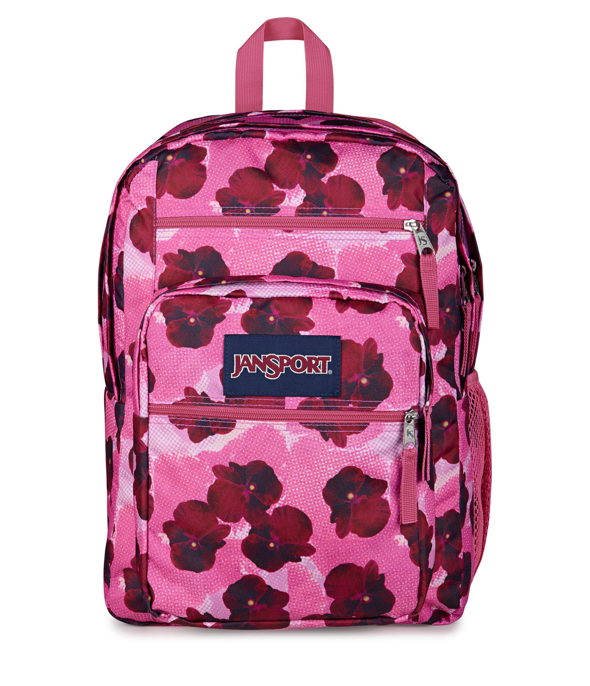 JanSport 34L Big Backpack - 15 Inch Laptop Sleeve, Pop Art Pansies
