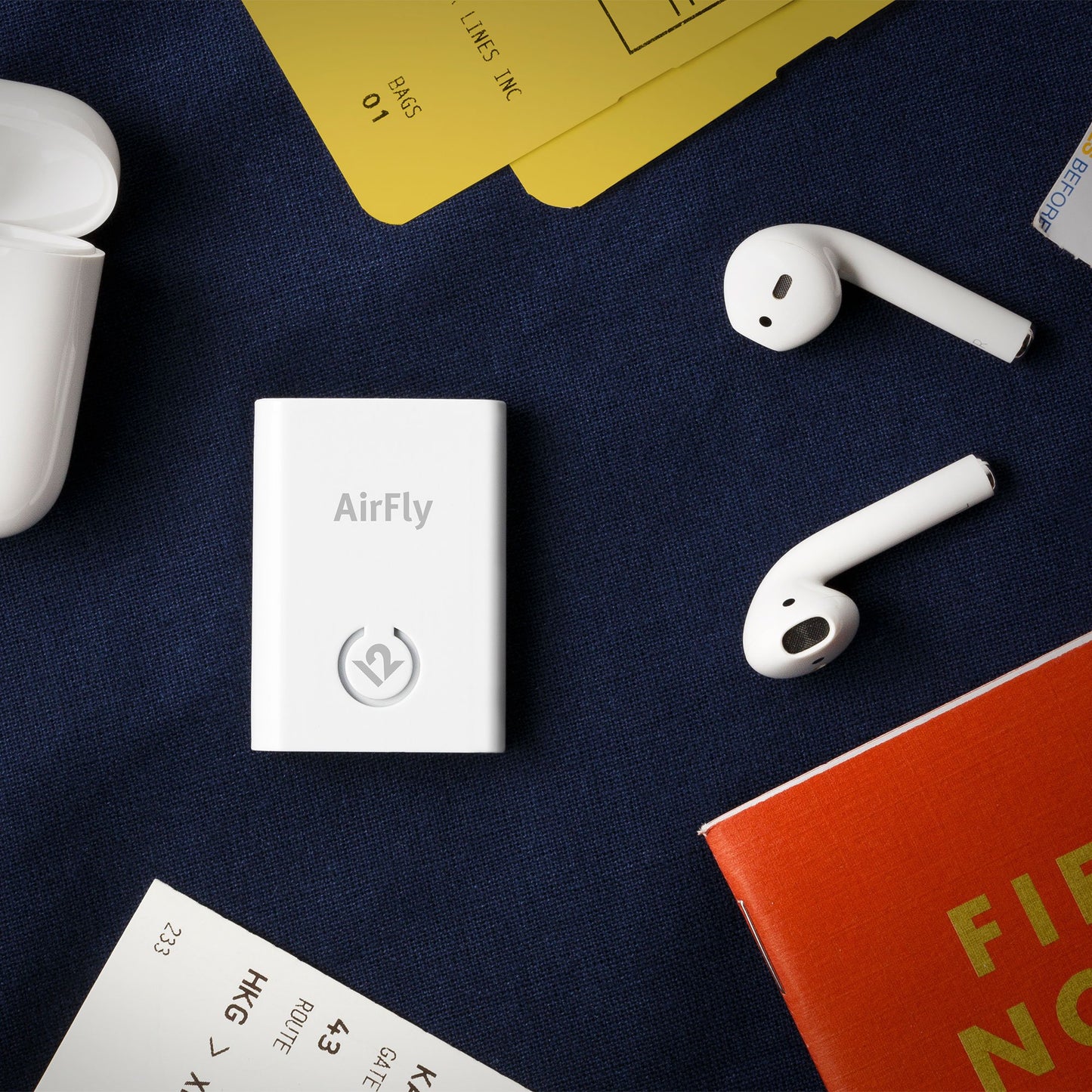 Twelve South AirFly | Wireless Transmitter to use Wireless/Noise-Cancelling Headphones in Gyms or on Airplanes