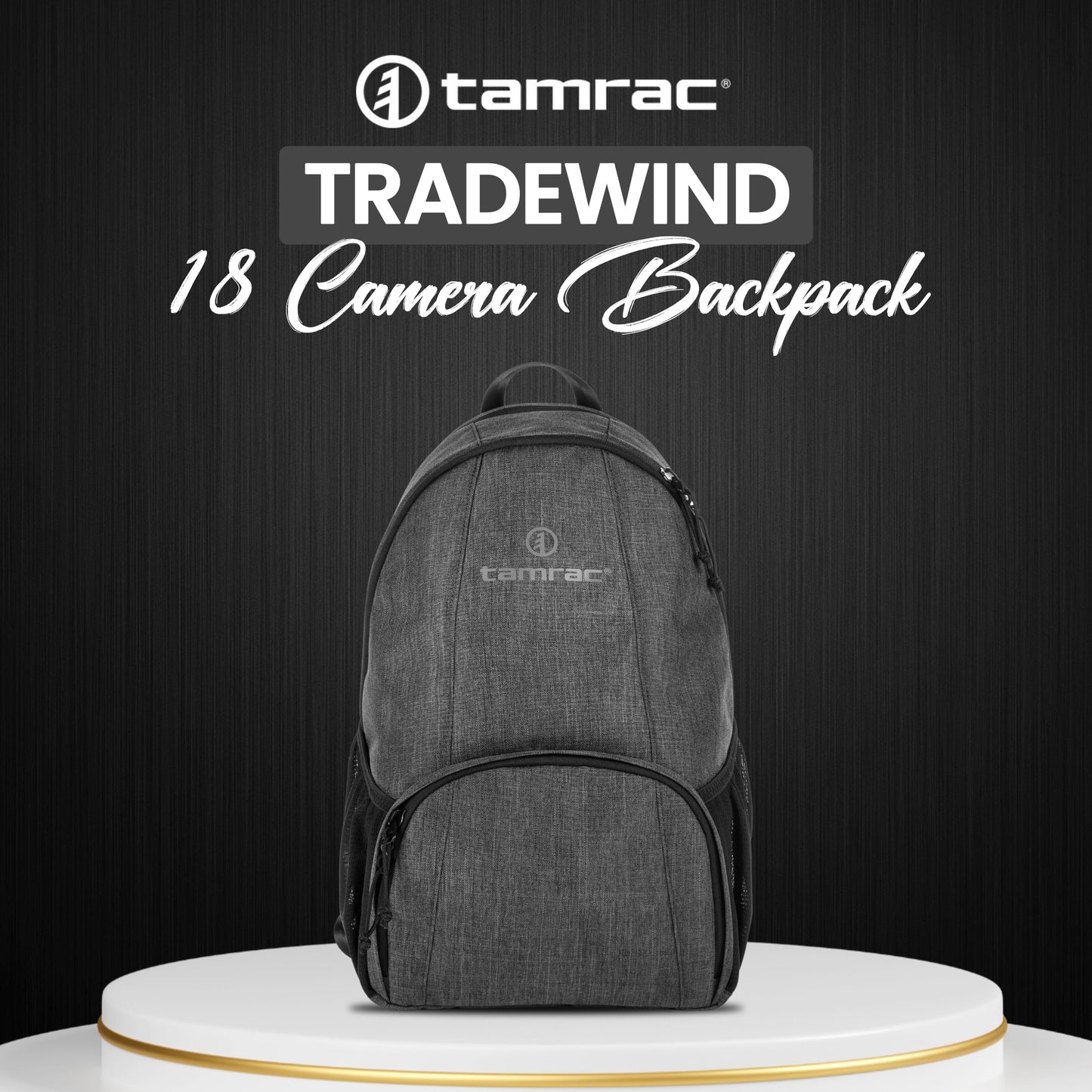 Tamrac Tradewind 18 Camera Backpack for Photographers, Compact DSLR Camera Bag with Laptop Compartment, Professional Photography Backpack, Travel