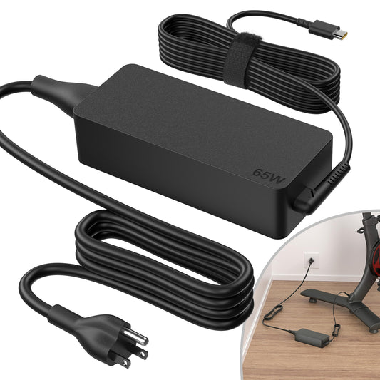 Power Cord Replacement Compatible with Peloton Bike Plus (NOT for Original Bike), Accessories Charger Cord Power Supply, USB Type-C AC Adapter Cable…