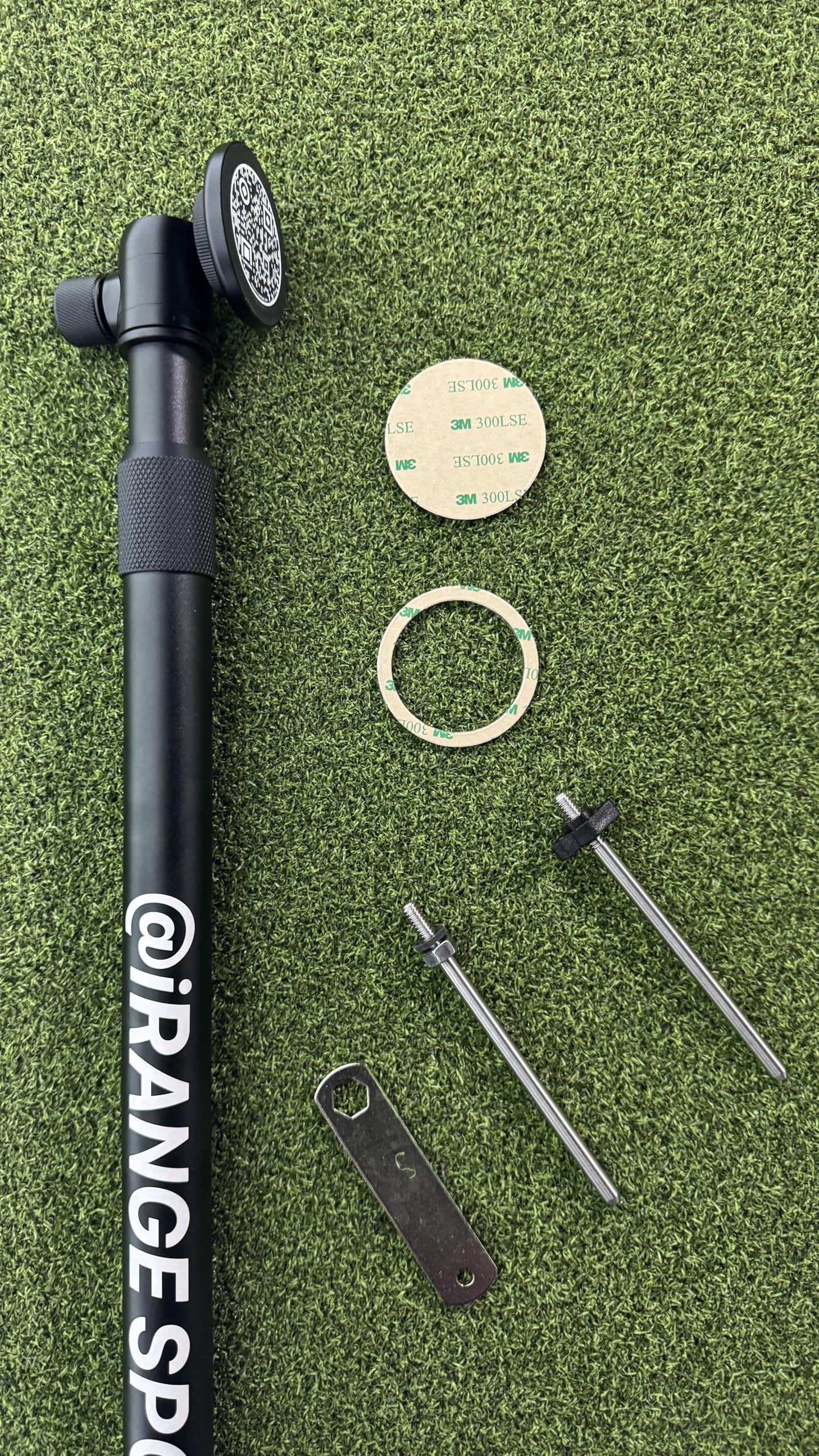 @iRangeSports Stick EXT w/MagSafe Compatible Puck - Golf Monopod, Strong Magnetic, Lightweight, Portable Phone & Tablet Stand - Film Steady Video