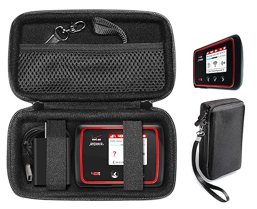 CaseSack Case for Verizon Jetpack Hotspot WiFi Device, MiFi 6620L, 8800L, Jetpack 4G LTE Mobile Hotspot, TP-Link AC750 Wireless Portable Nano Travel