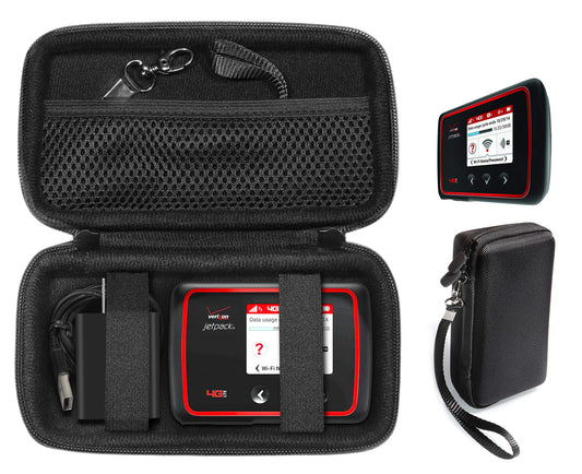 CaseSack Case for Verizon Jetpack Hotspot WiFi Device, MiFi 6620L, 8800L, Jetpack 4G LTE Mobile Hotspot, TP-Link AC750 Wireless Portable Nano Travel