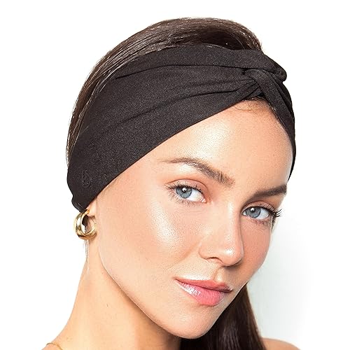 Mixiba Bluetooth Headband Headphones for Women, Wireless Headband Headphones for Yoga, Running, Work, Sport, Over Ear, HD Stereo, 11H Playtime, Noise…