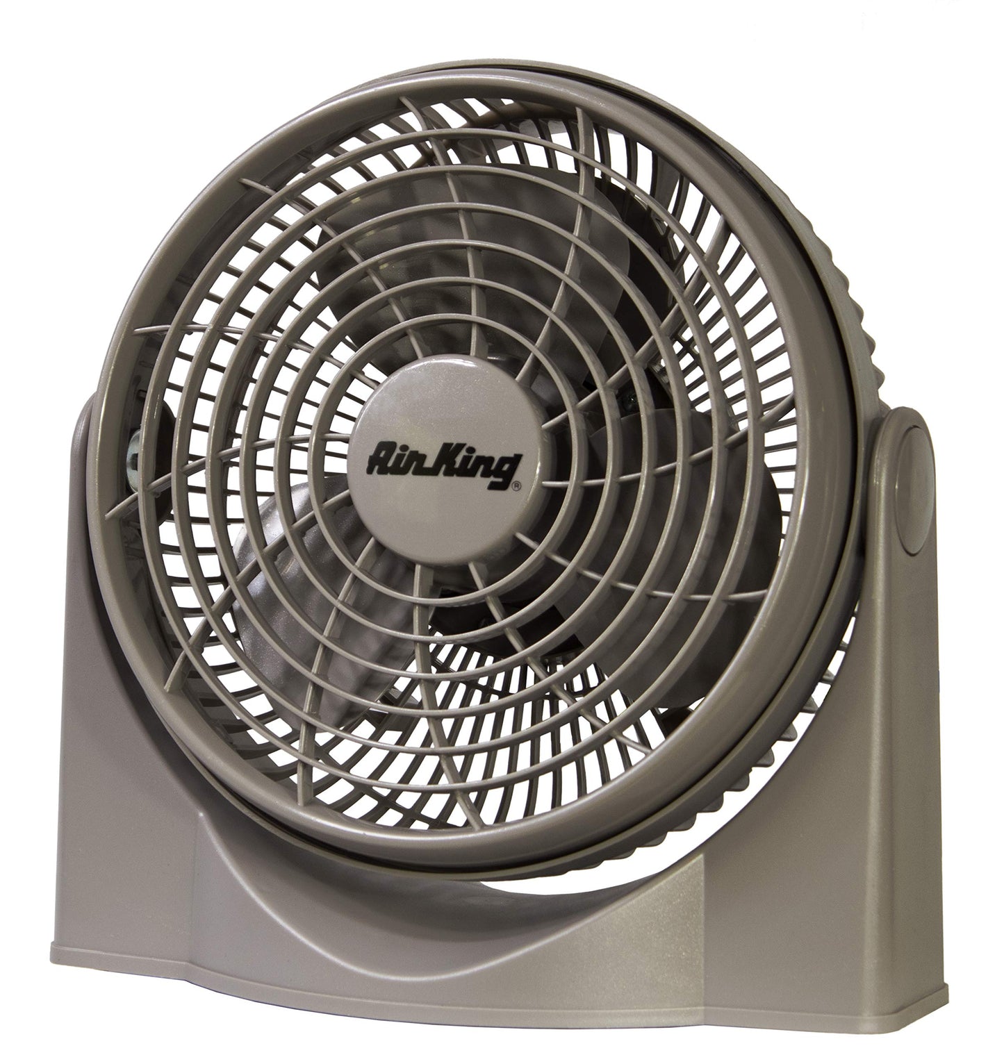 Air King 9530 9-Inch 3-Speed High Performance Pivot Fan, gray