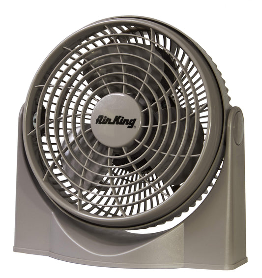 Air King 9530 9-Inch 3-Speed High Performance Pivot Fan, gray