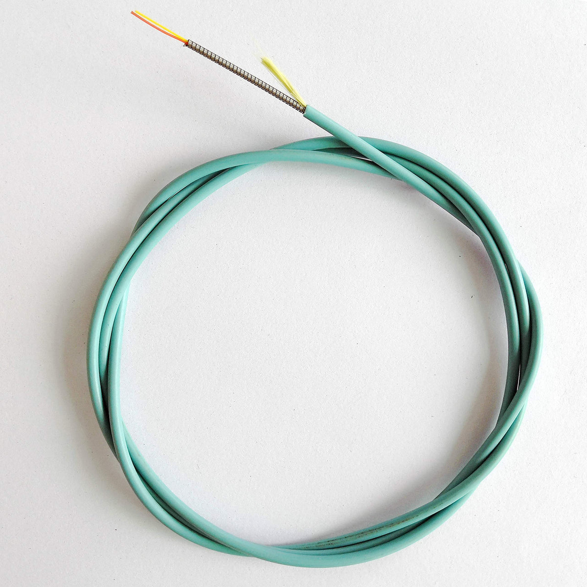Jeirdus 30Meters 100FT LC to LC 10G OM3 Indoor Armored Duplex 50/125 Fiber Optic Cable Jumper Optical Patch Cord Multimode 30M LC-LC
