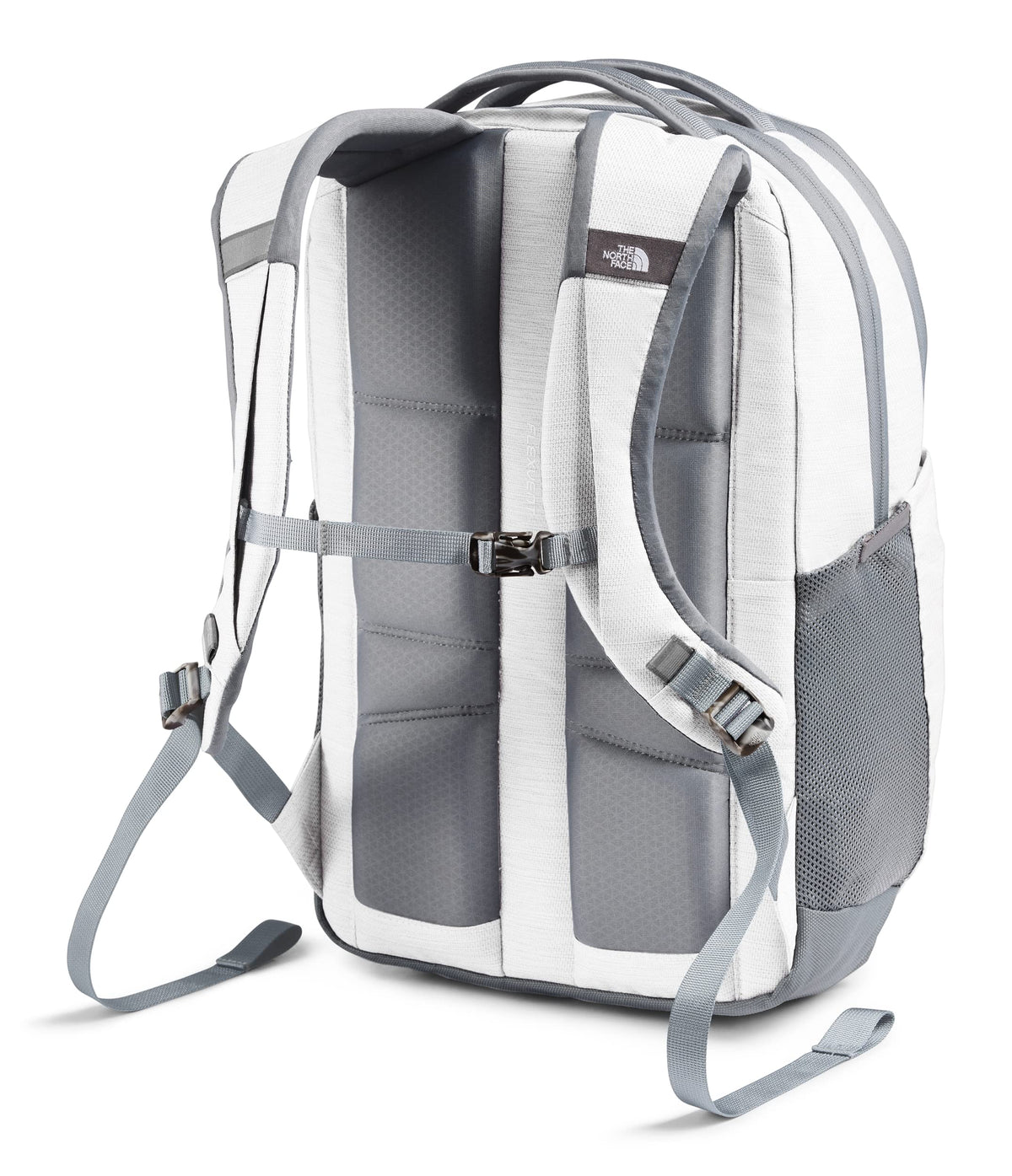 The North Face Women's Vault Everyday Laptop Backpack, TNF White Metallic Melange/Mid Grey, One Size