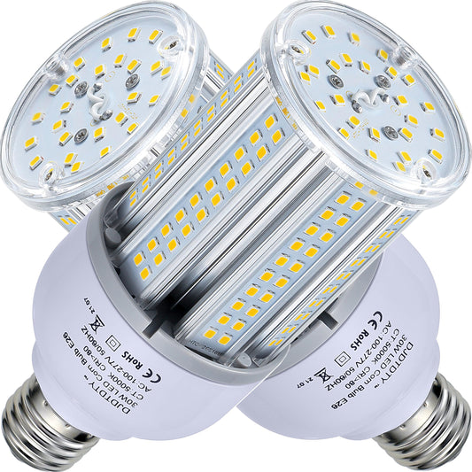 DJDTDTY Amazon High Brightness ?35W LED Corn Light Bulb, E26 Base LED Corn Lamp, 5000 Lumen 5000K Daylight 100V~277V Corn Cob Light Bulb for Indoor