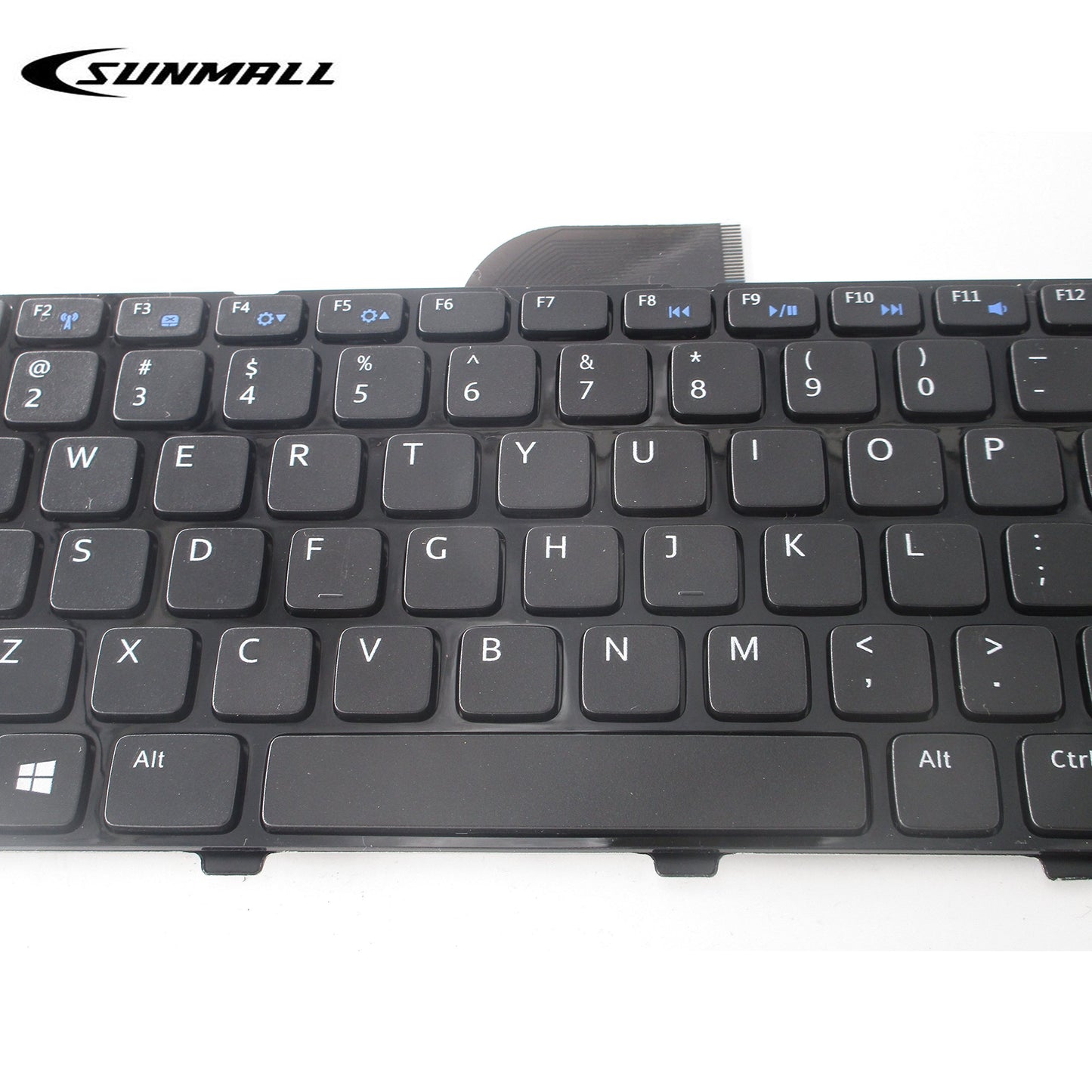 SUNMALL Keyboard Replacement Compatible with Dell Inspiron 14R 2158 3421 3437 5421 5437 15Z-5523 M431R,Vostro 2421, Latitude 3440 Series Laptop Black