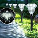 SOLPEX Solar Pathway Lights Garden Decor for Yard, Garden Lights Solar Powered Waterproof Landscape Lighting, Solar Outdoor Lights Porch Decor