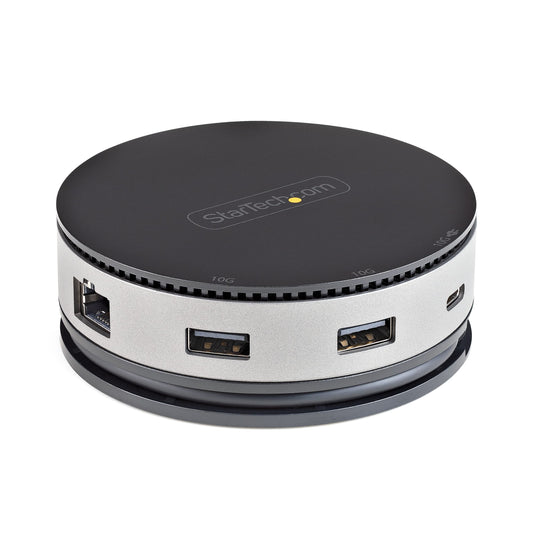StarTech USB-C Mini Dock, 4K 60Hz HDMI DP or 1080p VGA, 75W PD, 3-Port Hub