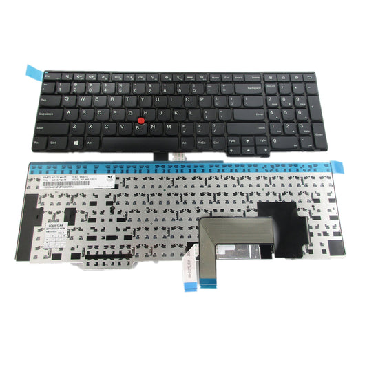 SUNMALL New Laptop Keyboard Replacement with (Frame and Pointer) Compatible with IBM Lenovo ThinkPad Edge E531 W540 W541 W550 W550S T540 T540P T550
