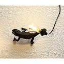 MAYOLA Modern Chameleon Table Lamp,Desk lamp,Night Light,Wall Lamp, Resin Chameleon Lighting Fixture for Living Room, Bedroom, Office,Kids(Wall Lamp