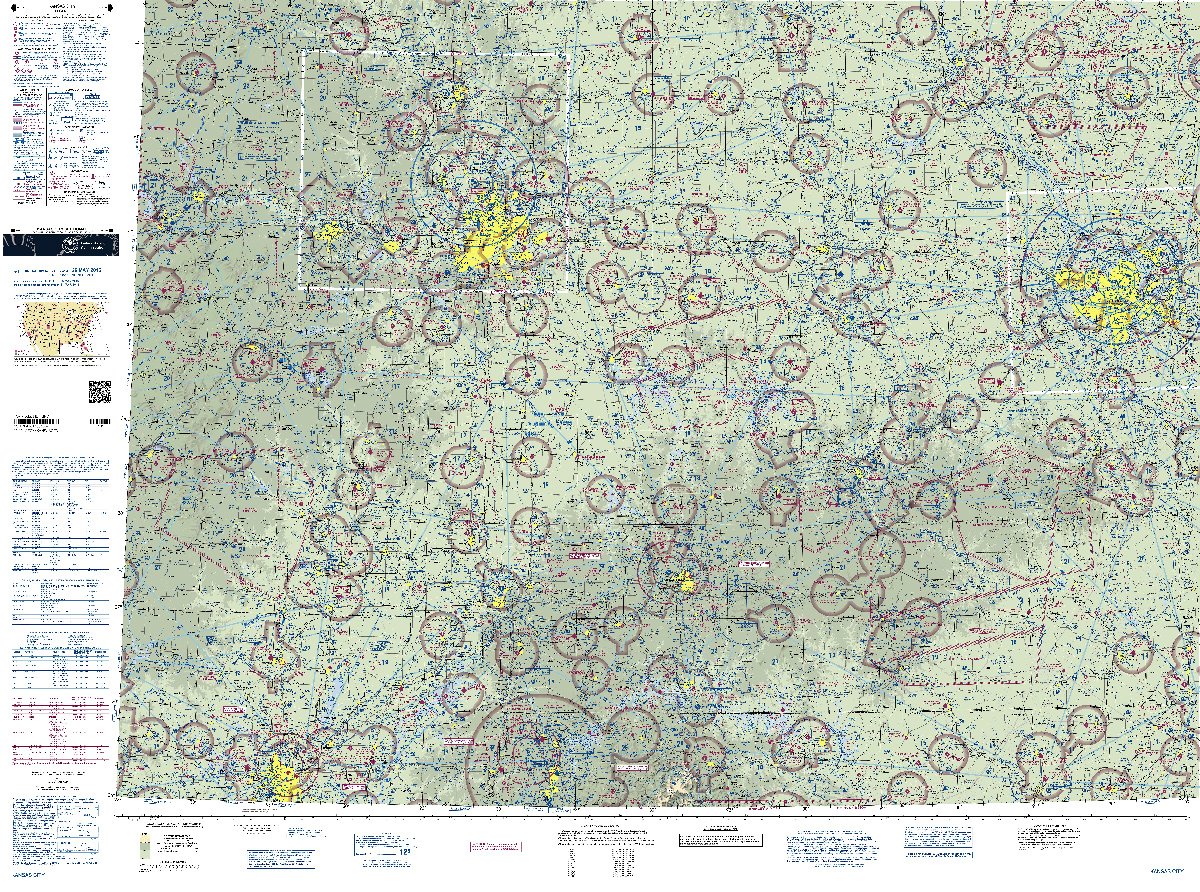 FAA Chart: VFR Sectional Kansas City SKC (Current Edition)