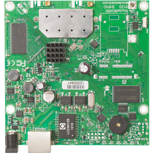 Mikrotik - RB911G-5HPnD, RouterBOARD 911G with 600Mhz Atheros CPU, 32MB RAM, 1xGigabit LAN