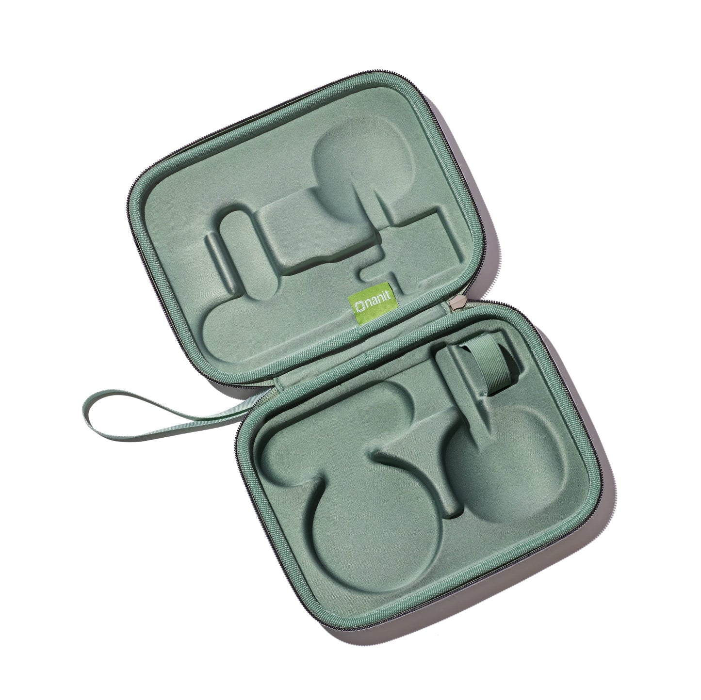 Nanit Travel Case - Protective Hard Shell Carrying Case Pro Baby Monitor and Multi-Stand Travel Accessory, Green
