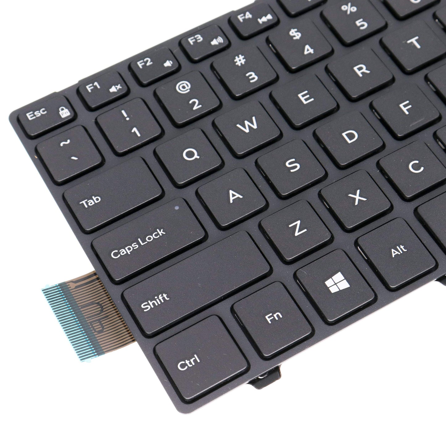 LeFix Replacement for US Non-Backlit Keyboard Dell Inspiron 14 3000 (3441), (3442)|14 5000 (5442), (5445), (5447), (5448), (5451)|14 7000 (7447)|