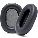 WC PadZ XM5 - Thick Earpads by Wicked Cushions for Sony WH-1000XM5 Headphones, Soft PU Leather, Extra Thick, Noise-Isolating Memory Foam | Black