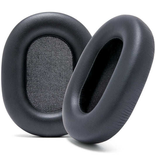 WC PadZ XM5 - Thick Earpads by Wicked Cushions for Sony WH-1000XM5 Headphones, Soft PU Leather, Extra Thick, Noise-Isolating Memory Foam | Black