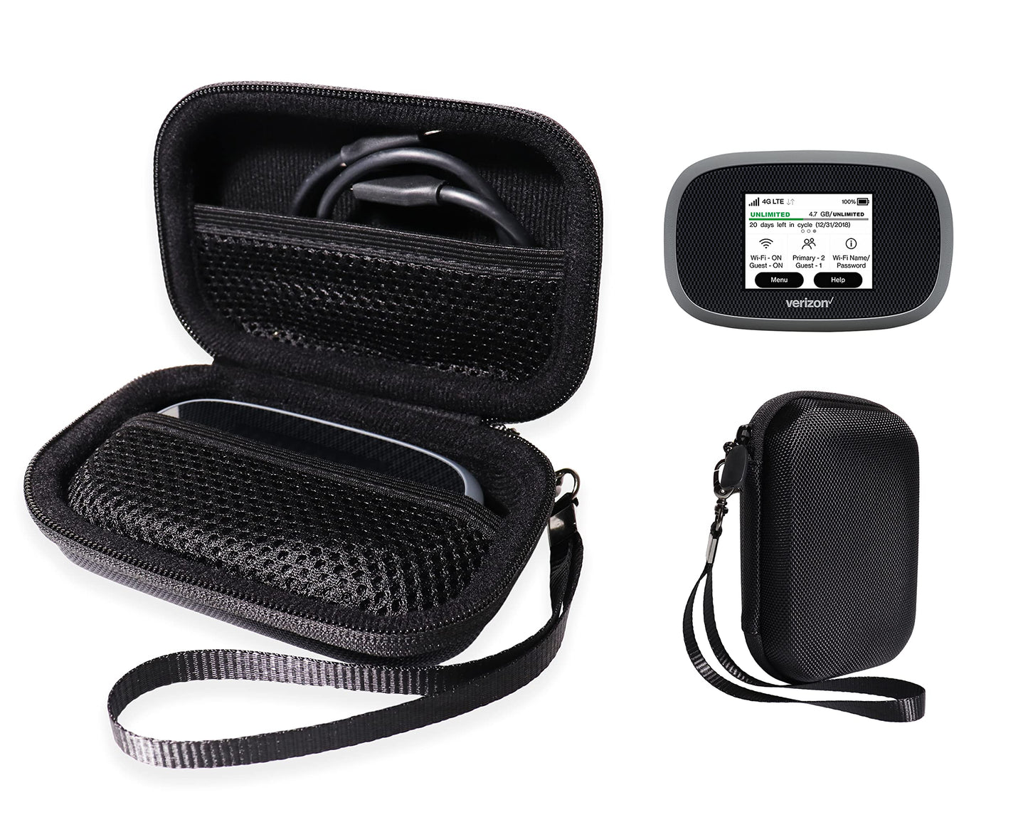 getgear Customized case for Verizon Jetpack Hotspot WiFi Device - 4G LTE MiFi 8800L Mobile Hotspot Device