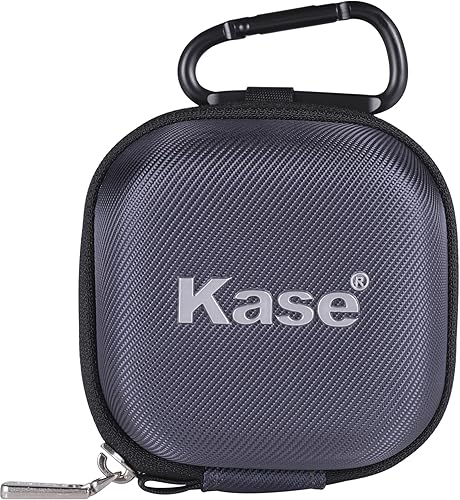 Kase Revolution Plus Hard Shell Tortoise Filter Wallet Case 8 Pocket + Carabiner (Small 37-58mm)