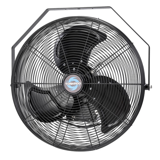 Tornado 20 Inch Outdoor Rated IPX4 Water-Resistant High Velocity Fan Industrial Workstation Wall Mount Fan For Commercial, Industrial, Residential