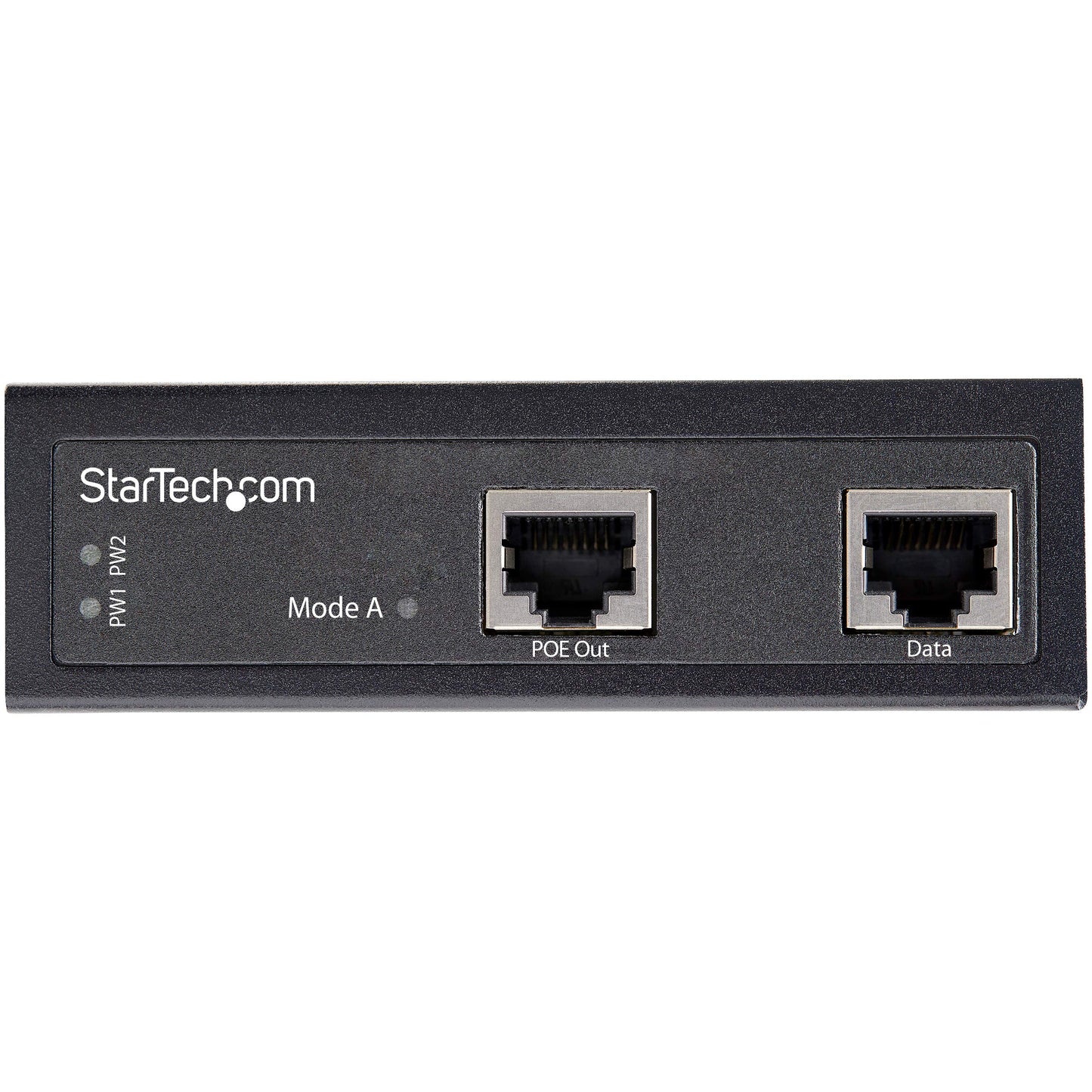 StarTech.com Industrial Gigabit Ethernet PoE Injector - 30W 802.3at PoE+ Midspan 48V-56VDC DIN Rail Power Over Ethernet Injector Adapter - -40C